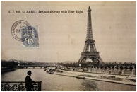 Le Quai d'Orsay et la Tour Eiffel