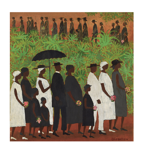 Funeral Procession by Ellis Wilson
