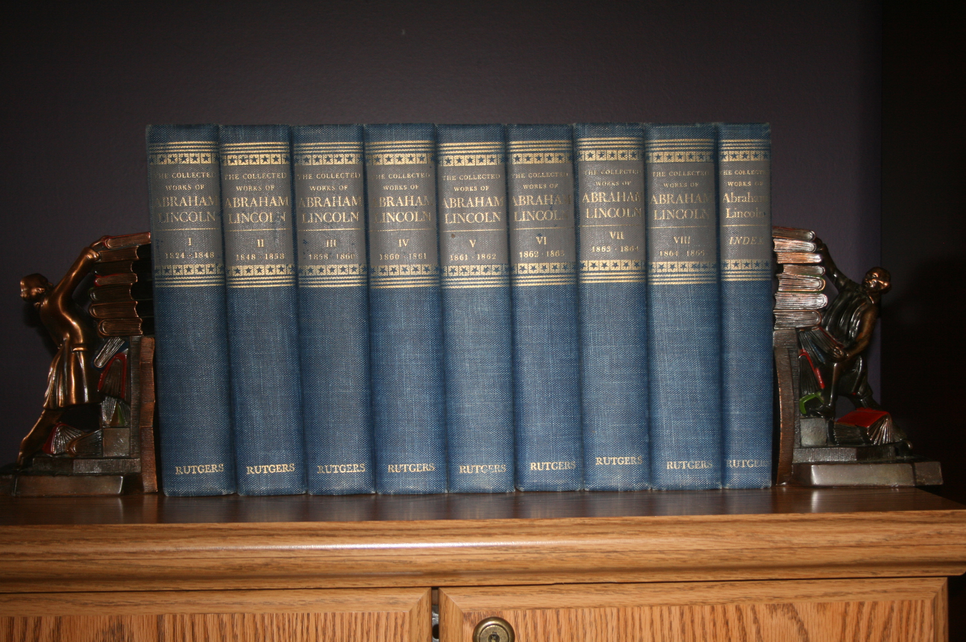 The Collected Works of Abraham Lincoln, in Nine Volumes