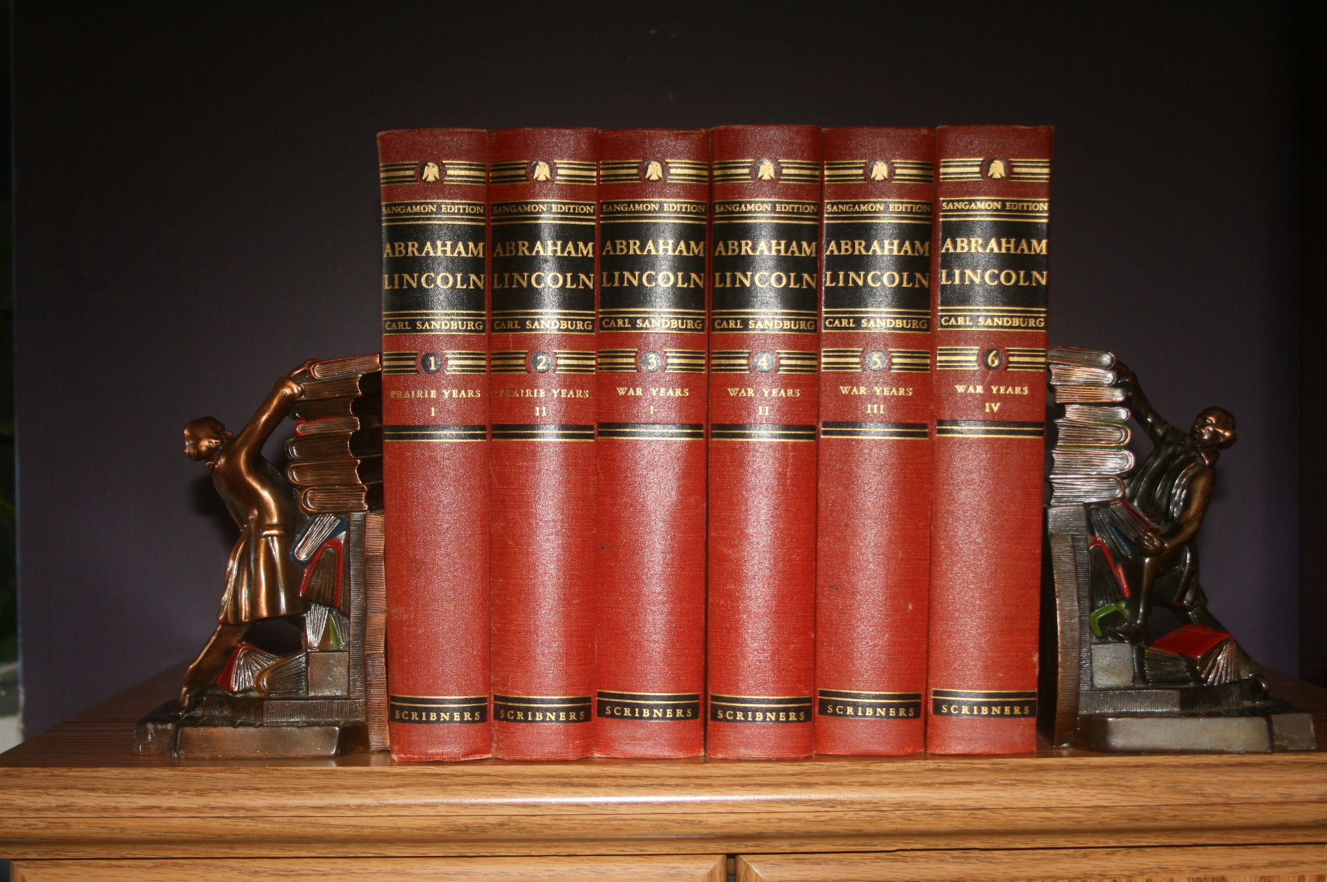 Abraham Lincoln - Carl Sandburg- All Six Volumes (Sangamon)
