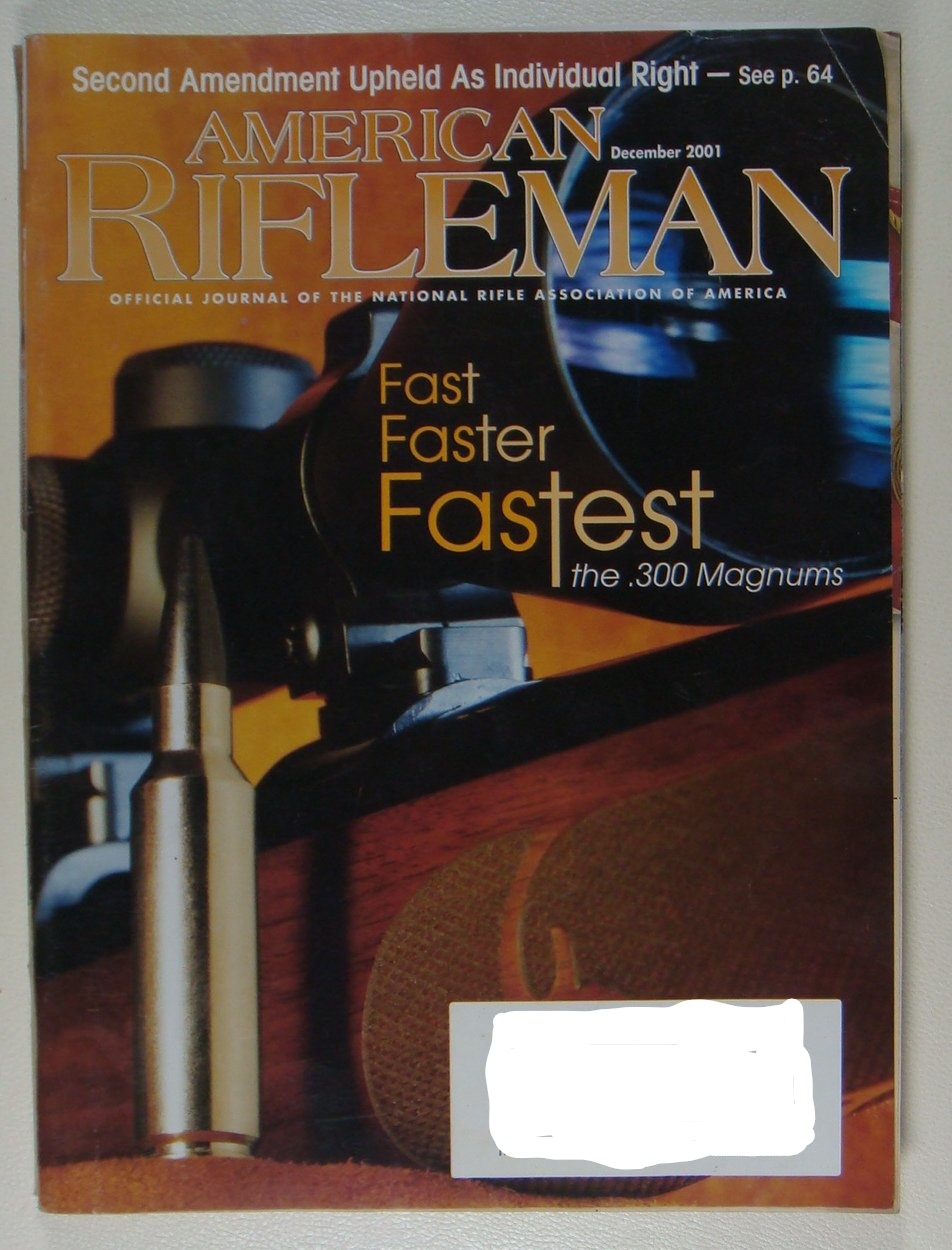 [AMERICAN RIF-2019-10-20-609] AMERICAN RIFLEMAN [01-Dec-01]