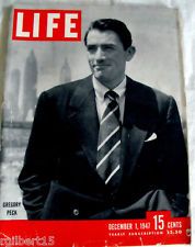 LIFE Magazine - December 1, 1947 (Cover: Gregory Peck)