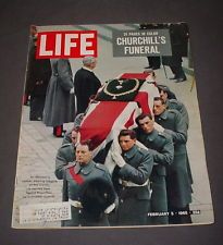 LIFE Magazine - February 5, 1965 (Cover: Winston Churchill Fune