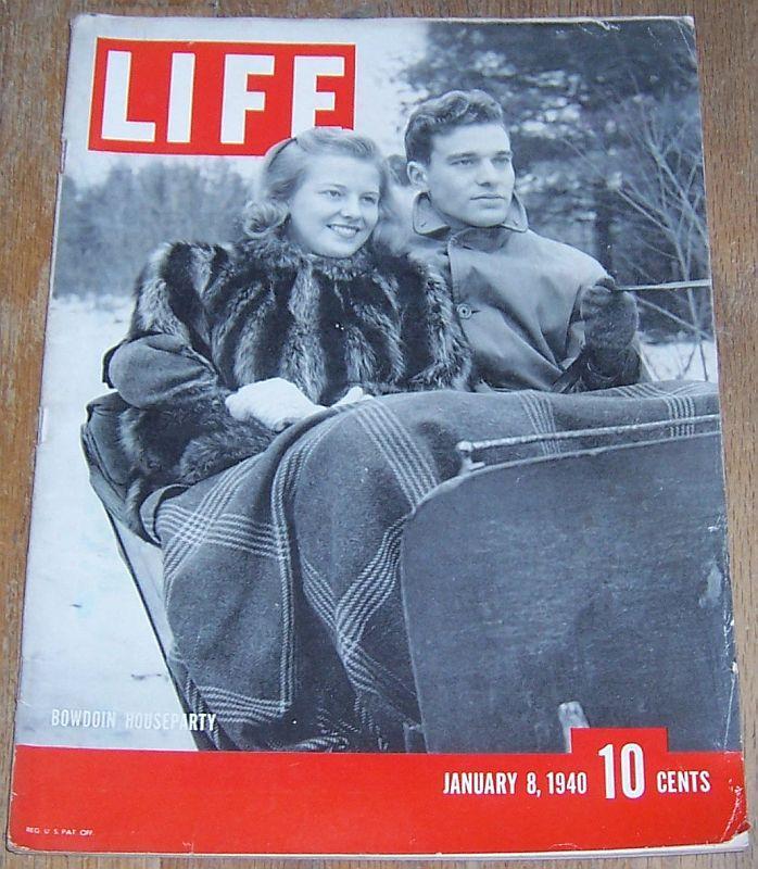 LIFE Magazine - January 08, 1940