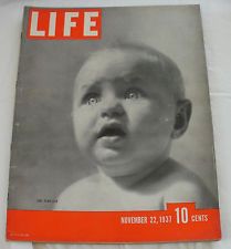 LIFE Magazine - November 22, 1937