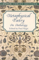 Metaphysical Poetry: An Anthology (Dover Thrift Editions)