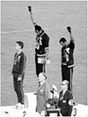 Mexico City Olympics 1968 Black Salute