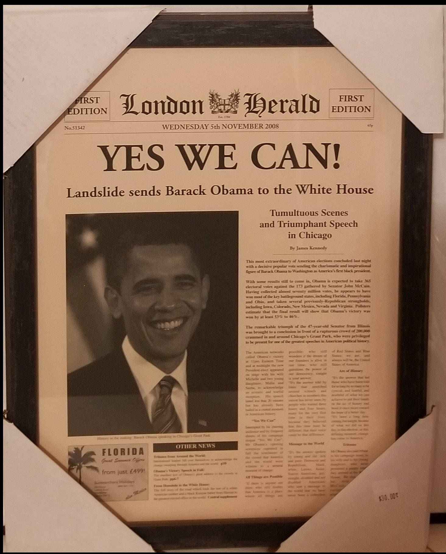 President Barack Obama - Yes We Can!