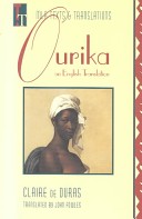 Ourika: An English Translation (Texts And Translations, No 3)