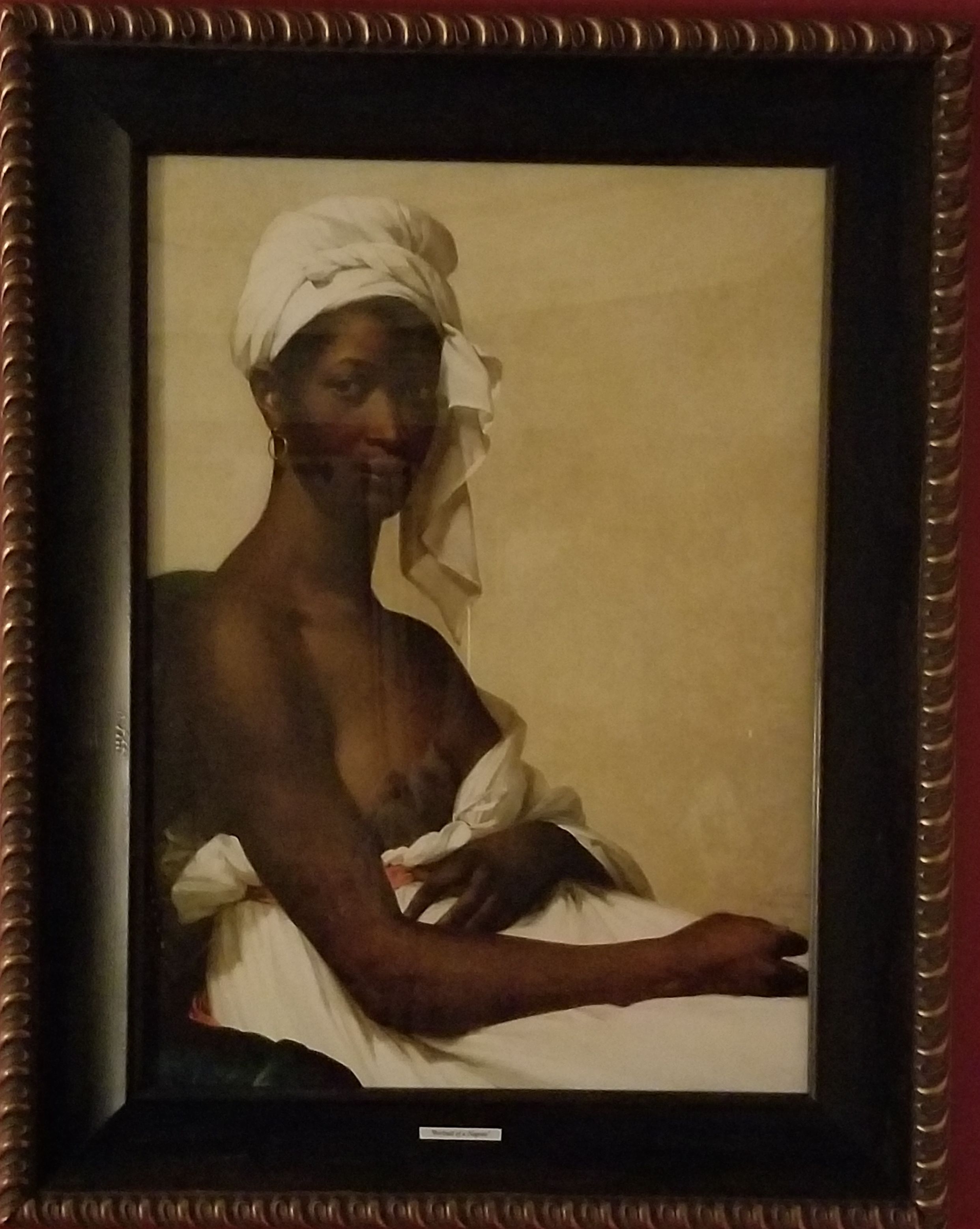 Marie-Guillemine Benoist:Portrait of A Negress