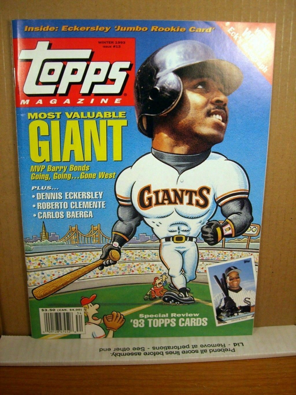 [TOPPS MAGAZI-2019-10-20-605] TOPPS MAGAZINE [01-Dec-93]