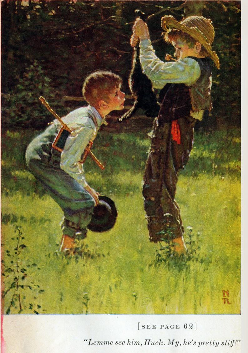 Tom Sawyer Illustrated by Norman Rockwell